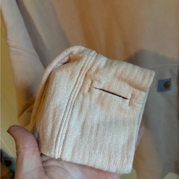 Carhartt Hoodie Light Pink 2X - Picture 3 of 7